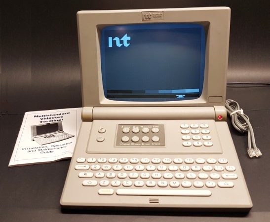 Northern Telecom Videotex Terminal Video Display