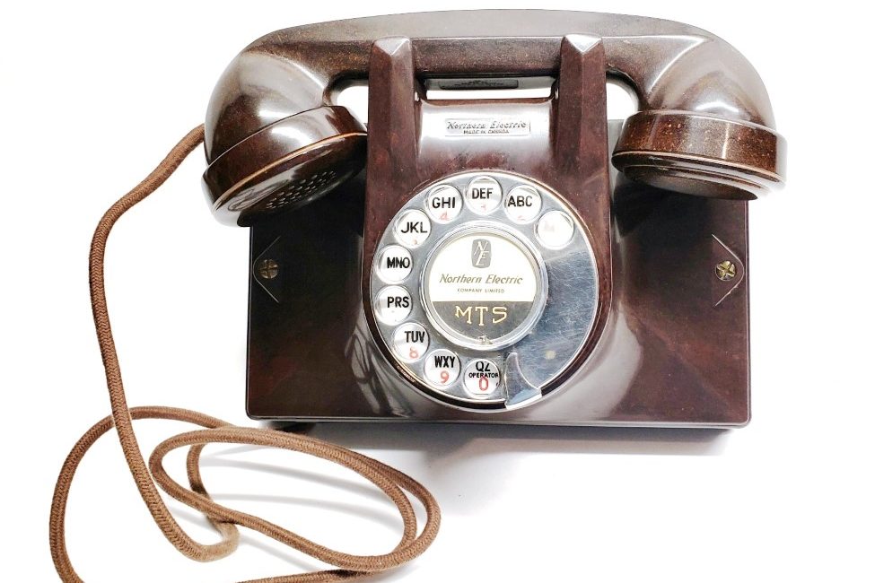 1948 Northern Electric Mahogany Uniphone #2