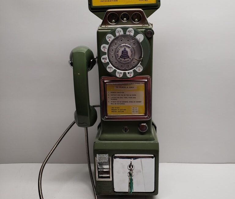 1964 NE Green Payphone 233HS51-4