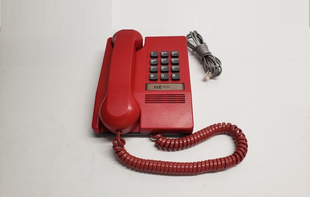 1986 Red Northern Telecom Harmony