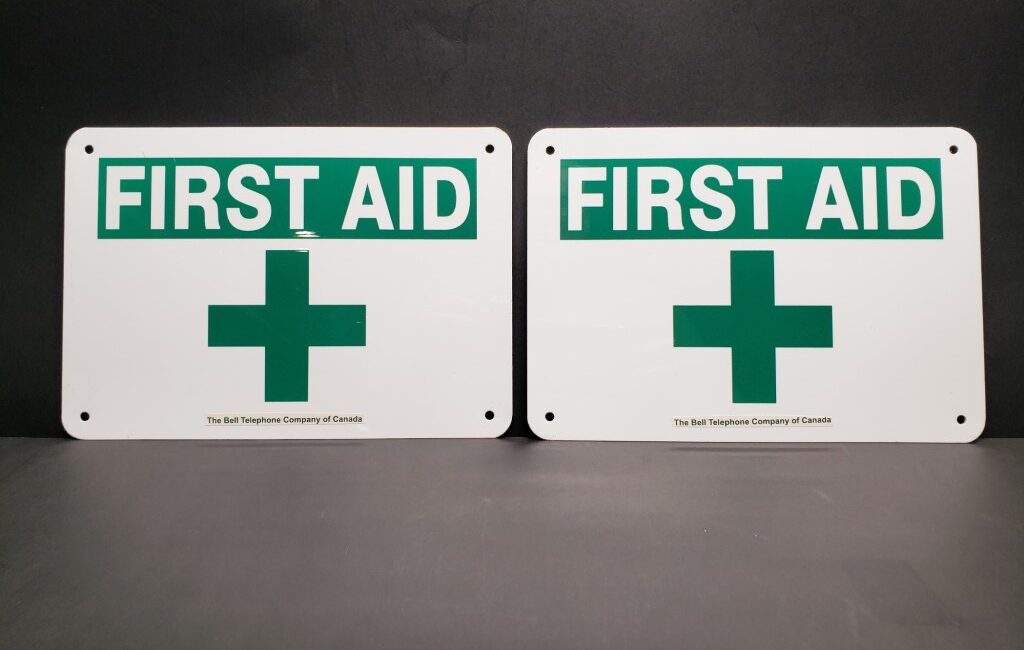 First Aid Sign