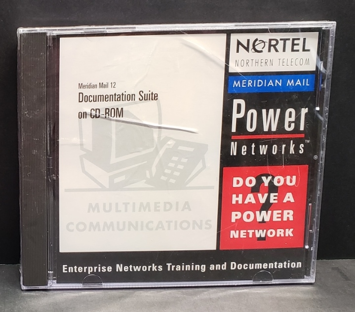 1998 Nortel Meridian Mail 12 Documentation Suite.